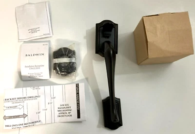 Baldwin Bethpage Sectional Entry Handleset w/Bethpage Knob Full Dummy Venetian - Image 1 of 4