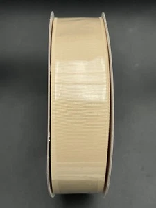 1-1/2" X 50YDS Ivory Grosgrain Ribbon Paper Mart Grosgrain Ribbon - Picture 1 of 2
