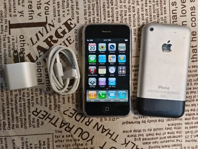 Apple iPhone 1st Generation-8GB-Black Unlocked(GSM) 2G A1203 very GOOD condition - Image 1 of 4