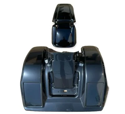 Juego guardabarros negros de alta resistencia KTX Pro para HONDA 83 - 84 ATC250R Foto 1 de 3