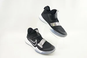 Nike Zoom Flight (GS) Black White Basketball Fashion Shoes Youth Size 6Y US - Picture 1 of 7