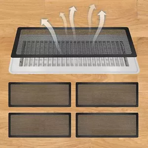 Floor Register Vent Cover 4"x10" Sticky Air Vent Screen Mesh Covers for Home ... - Picture 1 of 8
