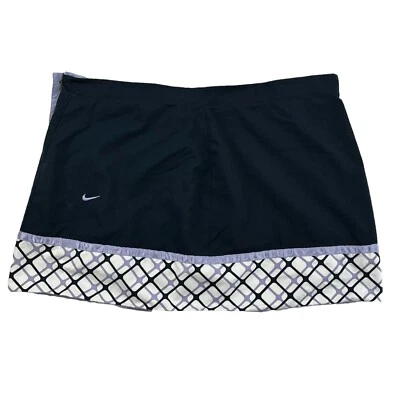 Falda de golf tenis azul púrpura blanco Nike para mujer talla ver medidas Foto 1 de 4