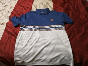 Neu mit Etikett New York Mets Cutter & Buck kurzärmliges Poloshirt Größe Large - Bild 1 von 3