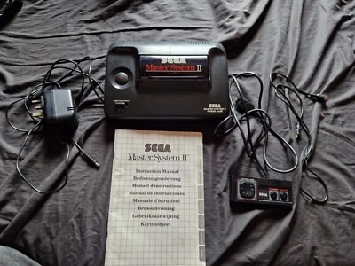 Sega Master System II Console with Alex Kidd in Miracle World Built in - Image 1 of 4