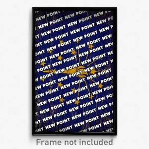 New Point Indiana Poster (IN City Souvenir 11x17 Town Print) - Picture 1 of 1