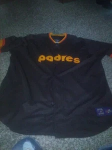 Tony Gwynn San Diego Padres Brown Road Cooperstown Throwback Men's Jersey 3XL - Picture 1 of 4