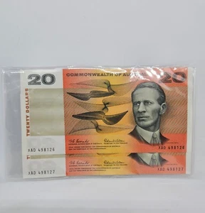 AUSTRALIA 1966 2 consecutive NUMBERS XAD VERY FINE - Bild 1 von 4