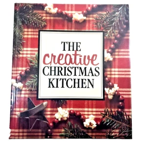 90s Cookbook Creative Christmas Kitchen Leisure Arts Hardcover Crafts Recipes - Picture 1 of 8