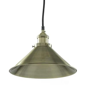 Sunlite 10" Canopy Antique Bronze Antique Style Pendant Fixture - Picture 1 of 1
