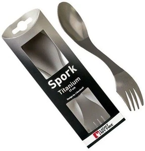 Light My Fire Titanium Spork SpoonFork Knife 7 oz. Lightweight Camping - Bild 1 von 3