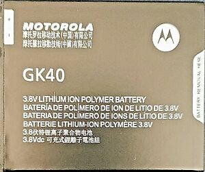 Gk40 Replacement Oem Battery For Cedric Moto E3, Moto E4, ( Lot Of 2 )