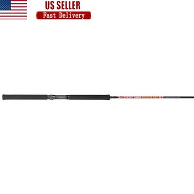 10ft 2 Piece Crappie Fishing Spinning Rod Lightweight Trolling Fiberglass New - Image 1 of 4