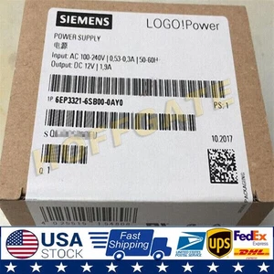 6EP3321-6SB00-0AY0 1PCS NEW SIEMENS LOGO! POWER SUPPLY 6EP3321-6SB00-0AY0 # - Picture 1 of 3