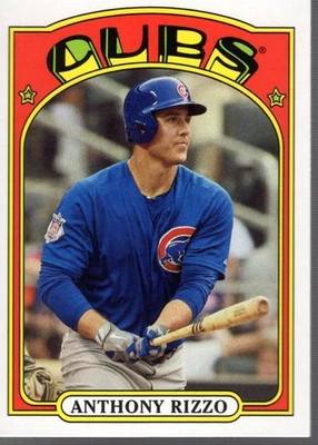 2013 Topps 1972 Topps Minis #TM12 Anthony Rizzo - BB - Image 1 of 2
