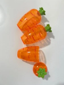 3pcs Carrot Shaped Candy Boxes. Party Favour Boxes Easter, Weddings, Birthday - Picture 1 of 3