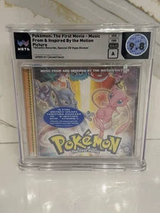 New Sealed Pokemon The First Movie Soundtrack 1999 WATA 9.8 A W/ Hype Sticker - Picture 1 of 6