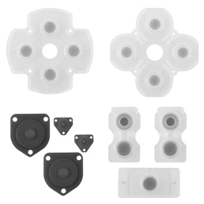 1Set Rubber Conductive Pad Silicon Buttons For Sony PS4 Wireless Controller d - Image 1 of 4