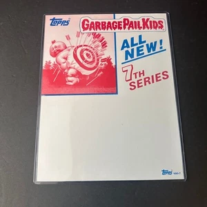 GPK ORIGINAL SERIES 7 SELL SHEET Garbage Pail Kids - Picture 1 of 2