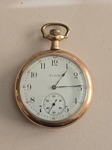 Reloj Bolsillo Elgin Vintage - Imagen 1 de 6