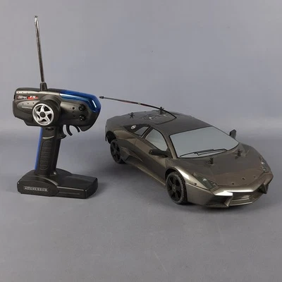 LAMBORGHINI REVENTON RC 1:10 A SCOPPIO Nitro Modello DeAgostini Come Nuovo - Immagine 1 di 4