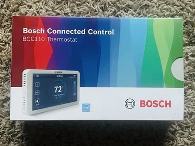 Bosch BCC110 Wi-Fi Termostato Inteligente Pantalla Táctil Alexa Google Home - Nuevo en Caja Foto 1 de 4