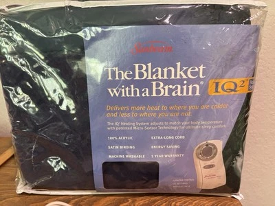 Sunbeam “The Blanket With A Brain” IQ2 Queen Size New Tested Cords - Image 1 of 4
