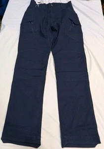 NEU Tactical Hose 34x33 Cargo HEAVIER NAVY BLAU Workwear 97% BAUMWOLLE Taschen - Bild 1 von 18