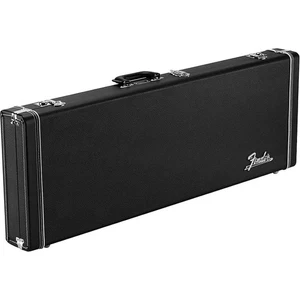 Fender Classic Series Wood Strat/Tele Case Black Black - Picture 1 of 5