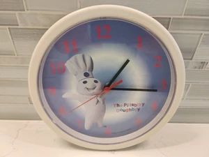 Vintage Pillsbury Doughboy 10" Wall Clock 1996 1997 The Pillsbury Company Mascot - Picture 1 of 11