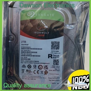 Seagate Original ST2000VN004 IronWolf 2TB 5900RPM 3.5" NAS HDD Hard Disk Drive - Picture 1 of 2