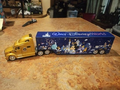 Jada Disney World 50th Anniversary 18 Wheeler Peterbilt Model Truck - Image 1 of 4