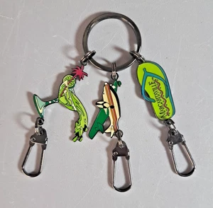 Schlüsselanhänger Schlüsselhalter Jimmy Buffett 2001 Margaritaville bunt - Bild 1 von 3