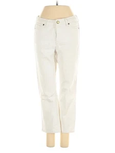 Anne Klein Women Ivory Jeans 2 - Picture 1 of 2