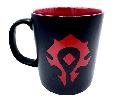 Blizzard Official World of Warcraft Horde Coffee Mug Ceramic 11 oz J!NX 2018 RED - Image 1 of 4
