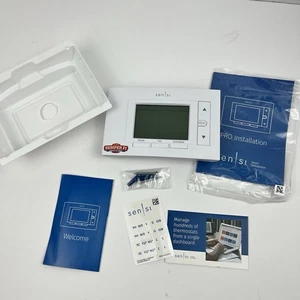 Emerson Sensi Wi-Fi Smart Thermostat For Smart Home Pro Version 1F87U-42WF - Picture 1 of 5