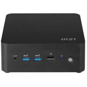 MSI CUBI NUC 1MG-237BEU barebone per PC/stazione di lavoro 0.84L sized PC Nero 1 - Afbeelding 1 van 5
