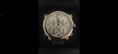 Reloj Jacob & Co. H24 Five Time Zone 47MM 18K Oro Blanco Muy Raro Foto 1 de 4