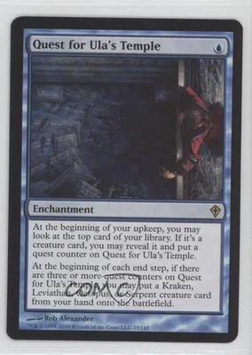 Quest for Ula's Temple Magic: Worldwake #35 2010 - Image 1 of 2