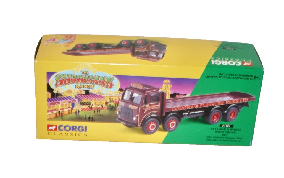 Corgi 24401 The Showmans Range Leyland 8 Wheel Rigid Truck Set 1995