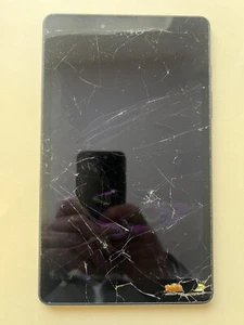 Tablette Samsung Galaxy Tab A 8.0 2019 SM-T290 noire défectueuse écran fissuré abîmé - Photo 1/2