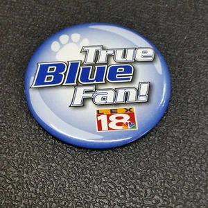 University Of Kentucky Pin Button True Blue Fan LEX 18 UK Wildcats Basketball - Picture 1 of 4
