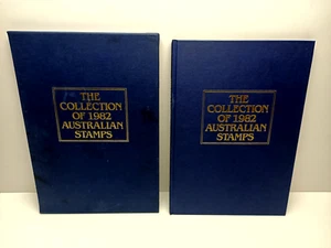 The Collection of Australian Stamps - Yearbook / Album 1982 Complete - Hardcover - Picture 1 of 17