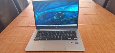 HP Chromebook 14a-na0037nl 14" (Intel Celeron N4020, 8GB RAM, 128GB eMMC) Laptop - Immagine 1 di 4