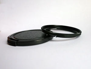 Adattatore filtro 77 mm per anello adattatore Hasselblad Bay 60 da B60 a 77 mm nero - Foto 1 di 2