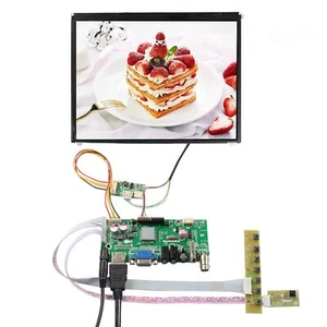 Carte contrôleur LCD HD+VGA++USB+écran LCD 9,7" LP097X02 1024X768 IPS - Photo 1/5