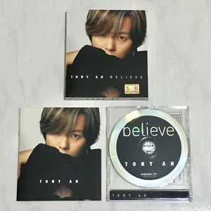 H.O.T. 安勝浩 Tony An 2005 相信愛 Believe 韓國紙盒版專輯 Korea Edition Box CD with Booklet - Imagen 1 de 5