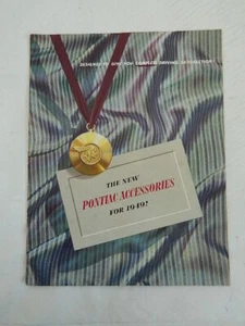 The New Pontiac Accessories For 1949! 24 Page Car Brochure - Picture 1 of 7