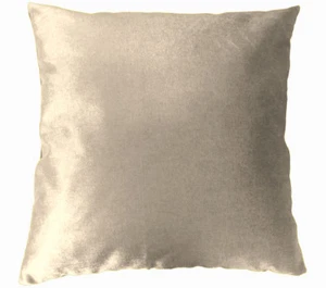 Mo136a Pale Taupe Shimmer Velvet Style Cushion Cover/Pillow Case*Custom Size* - Picture 1 of 6