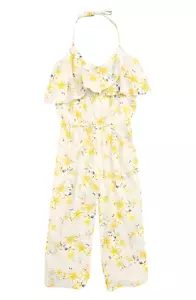 O'Neill x Hello Kitty Kids Romper: Moani Ruffle Jumpsuit Size 6 NEW W TAG - Picture 1 of 3